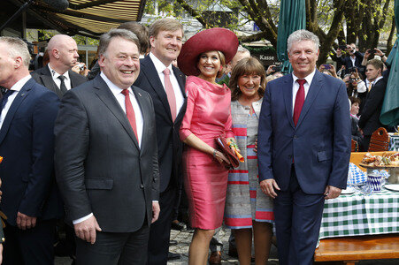 König Willem-Alexander und Königin Maxima der Niederlande in München