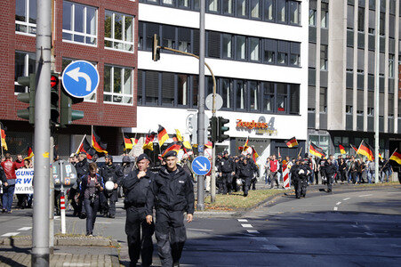 Pro NRW Kundgebung in Köln