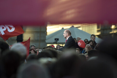 Wahlkampfveranstaltung mit Martin Schulz in Berlin