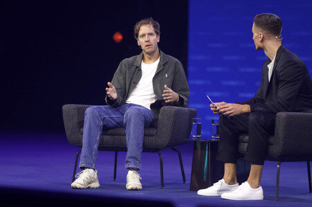 Sebastian Vettel auf der IAA Mobility 2025 in München