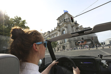 Symbolfoto Cabrio-Fahrt
