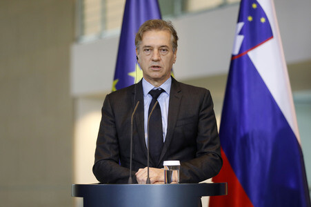 Empfang des Ministerpräsidenten von Slowenien in Berlin