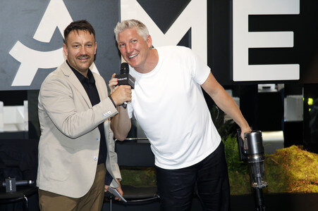 Dreame Produktpräsentation mit Bastian Schweinsteiger auf der IFA 2025 in Berlin