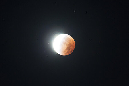 Blutmond über Deutschland
