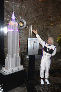 Empire State Building Lighting Ceremony mit Richard Branson in New York