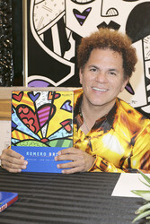 Romero Britto Ausstellungseröffnung, Hamburg