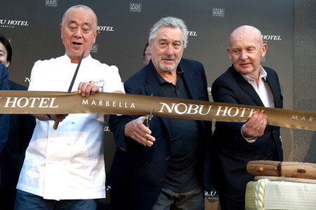 Hoteleröffnung mit Robert de Niro in Marbella