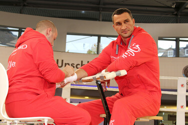 Pressetraining zum WM-Kampf Klitschko vs. Pulev, Hamburg