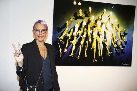 Vernissage der Fotoaustellung von Natascha Ochsenknecht in Berlin