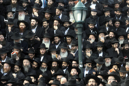 Rabbi 'Klassenfoto' in New York