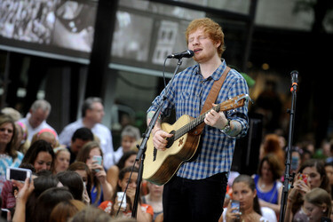 Ed Sheeran in der NBC-Show 'Today', New York