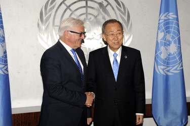 Frank-Walter Steinmeier bei der UN, New York