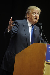 Wahlkampfrede von Donald Trump in Manchester