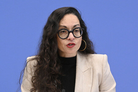 Bundespressekonferenz 'Antisemitismus in Deutschland - Auswirkungen des 7. Oktober 2023' in Berlin