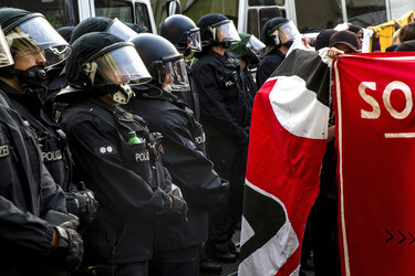 Demonstration gegen Rassismus und Abschiebungen, Berlin