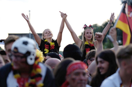 UEFA-Fußball-Europameisterschaft 2016 Spiel Deutschland gegen die Slowakei