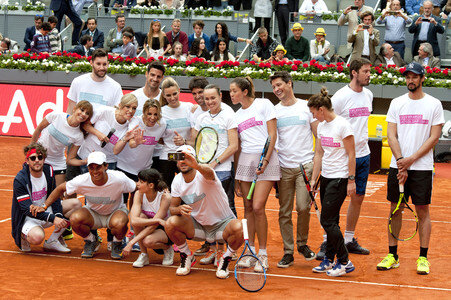 Charity Turnier beim Mutua Madrid Open 2016 in Madrid