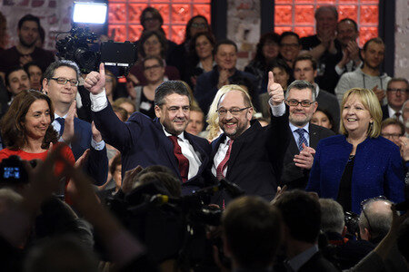Außerordentlicher Bundesparteitag 2017 der SPD in Berlin