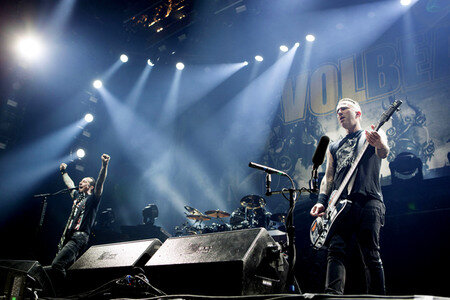 Konzert von Volbeat in Hsmburg