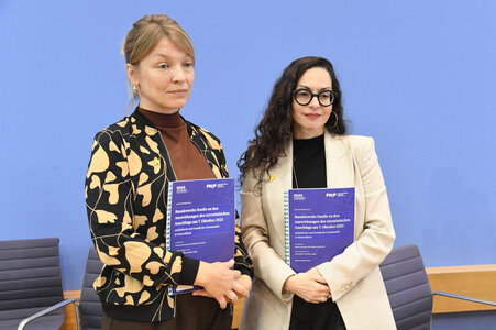 Bundespressekonferenz 'Antisemitismus in Deutschland - Auswirkungen des 7. Oktober 2023' in Berlin