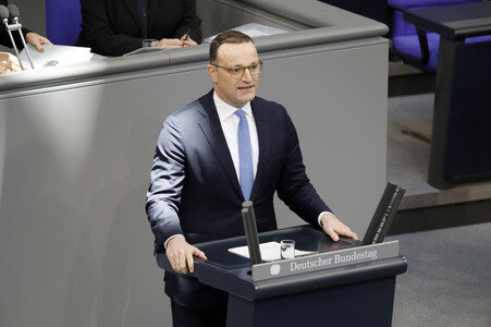 27. Sitzung des Deutschen Bundestages in Berlin