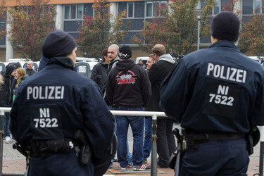 Demonstration 'Hooligans gegen Salafisten', Hannover