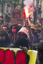 Demonstration gegen die Front National, Paris