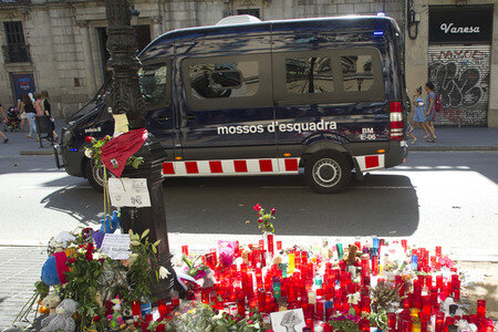 Las Ramblas nach dem Terroranschalg in Barcelona