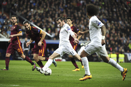Champions League Match Real Madrid gegen AS Rom