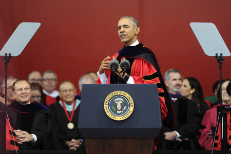 Barack Obama erhält Ehrendoktorwürde in New Brunswick