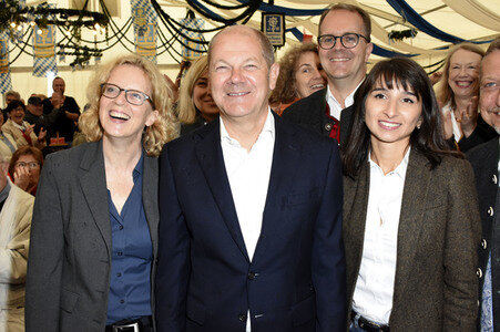 Wahlkampfveranstaltung der SPD in Grasbrunn