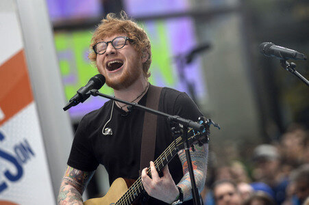 Konzert von Ed Sheeran in New York
