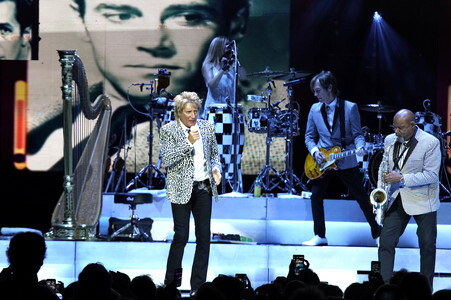 Konzert von Rod Stewart in Berlin
