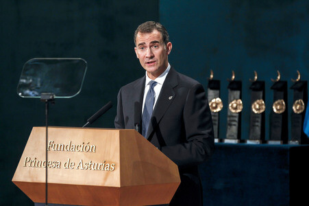 Verleihung der Princess of Asturias Awards 2015 in Oviedo
