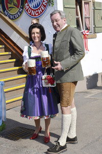 FC Bayern Wiesn-Treff beim Oktoberfest in München