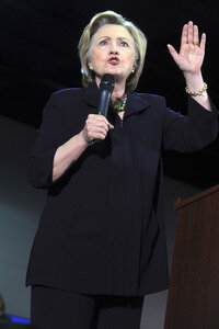 Walkampfrede von Hillary Clinton in New Jersey