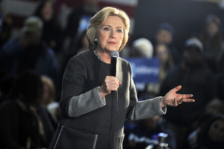 Wahlkampfrede von Hillary Clinton in New York
