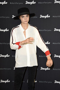 Photocall mit Cara Delevingne in Berlin