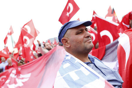 Erdogan-Demo in Köln