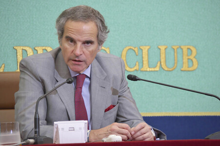 Pressekoferenz mit Rafael Grossi in Tokio