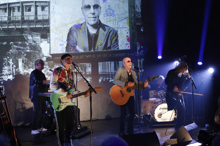 Pressekonferenz mit Toni Krahl und den Kinx vom Prenzlauer Berg in Berlin
