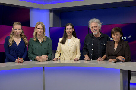 Talkshow 'maischberger' in Berlin