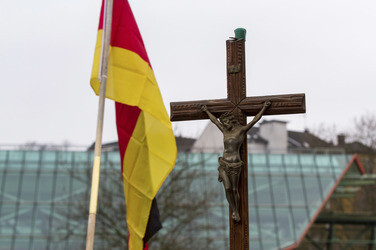 Pegida Demonstration, Wuppertal