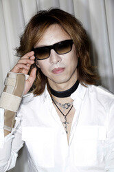 Yoshiki beim Fototermin, Berlin