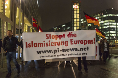 Bärgida Demonstration, Berlin