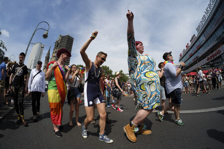 38. Christopher Street Day Parade in Berlin