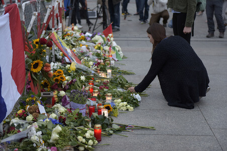 Gedenken an die Opfer des Anschlags von Nizza in Berlin