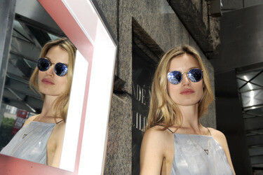 Georgia May Jagger's Sunglass Hut Kampagne, New York