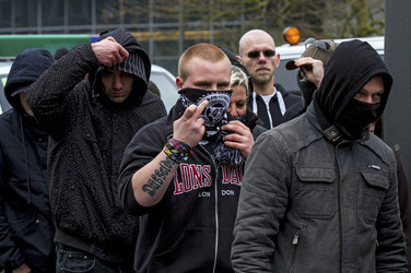 Pegida Demonstration, Wuppertal