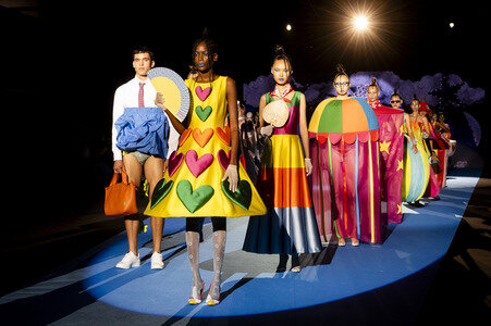 Agatha Ruiz de la Prada Fashion Show auf der Mercedes-Benz Fashion Week Madrid